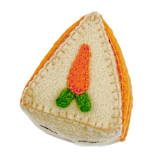 "Felt Food Toys & Picnic Basket- Carrot Cake" - Toys in multicolor by Global Goods Partners