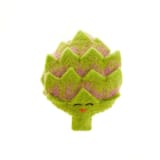 "Felt Food Toys & Picnic Basket- Artichoke" - Toys in green by Global Goods Partners