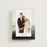 "mountain wedding" - Wedding Thank You Postcards in Summer by Anastasia Makarova - Front