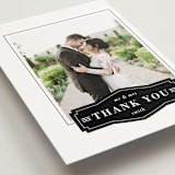 "Helena" - Wedding Thank You Postcards in Quartz by 2birdstone - Detail