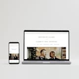 "Overlapping" - Wedding Thank You Postcards in Cotton by Amy Kross - FREE Wedding Website