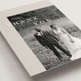 "The Minimalist" - Wedding Thank You Postcards in Air by lulu and isabelle - Detail