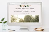 "Classic Floral" - Wedding Thank You Postcards in Spring Blush by Alethea and Ruth - FREE Wedding Website