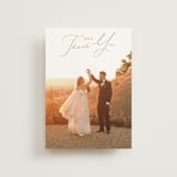 "Floral Arch" - Wedding Thank You Postcards in Spring by Phrosné Barwood - Front