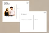 "Desenfadado" - Wedding Thank You Postcards in Black by Aspacia Kusulas - Back of Card