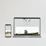 "Nantucket Romance" - Wedding Thank You Postcards in Marine by Chris Griffith - FREE Wedding Website