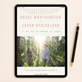 "Rustic Charm" - Wedding Thank You Postcards in Petal by Hooray Creative - FREE Wedding Website