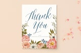 "Garden Rose" - Wedding Thank You Postcards in Garden Rose by Wildfield Paper Co - Front