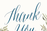 "Garden Rose" - Wedding Thank You Postcards in Garden Rose by Wildfield Paper Co - Detail