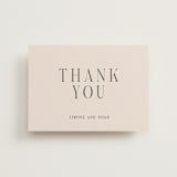 "Fero" - Wedding Thank You Postcards in Blush by Pati Cascino - Front