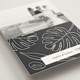 "Crescendo" - Wedding Thank You Postcards in Snow by Griffinbell Paper Co. - Detail