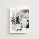 "Garden Stroll" - Wedding Thank You Postcards in Lilac by Creo Study - Front