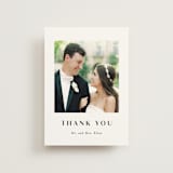"Arguello" - Wedding Thank You Postcards in Diamond by Annie Shapiro - Front