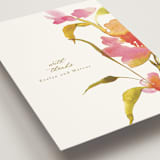 "colorwash floral" - Wedding Thank You Postcards in Blossom by Angela Marzuki - Detail