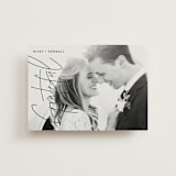 "printed" - Wedding Thank You Postcards in Onyx by JoAnn Jinks - Front