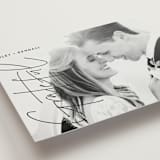 "printed" - Wedding Thank You Postcards in Onyx by JoAnn Jinks - Detail