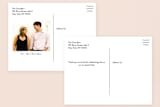 "Waltz" - Wedding Thank You Postcards in Tuxedo by Lori Wemple - Back of Card