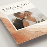 "Watercolor dune" - Wedding Thank You Postcards in Desert by Yuliya Evseeva - Detail