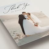 "Ocean Vibes" - Wedding Thank You Postcards in Sky by Marina Onoprienko - Detail