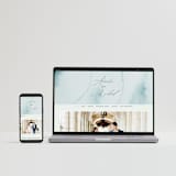 "Ocean Vibes" - Wedding Thank You Postcards in Sky by Marina Onoprienko - FREE Wedding Website