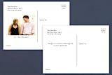 "Fresh Monogram" - Wedding Thank You Postcards in Latte by Lauren Chism - Back of Card