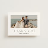 "tomorrows" - Wedding Thank You Postcards in Ink by Lori Wemple - Front