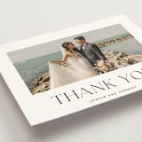 "tomorrows" - Wedding Thank You Postcards in Ink by Lori Wemple - Detail