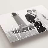 "In this together" - Wedding Thank You Postcards in Black Tie by Lea Delaveris - Detail