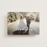 "Corison" - Wedding Thank You Postcards in Classic by Kelly Schmidt - Front