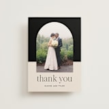 "Little party big love" - Wedding Thank You Postcards in Noir by Jessica Corliss - Front