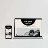 "Little party big love" - Wedding Thank You Postcards in Noir by Jessica Corliss - FREE Wedding Website
