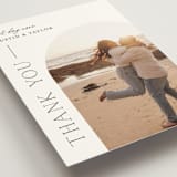 "In Love" - Wedding Thank You Postcards in Cotton by Vanessa Doyle - Detail