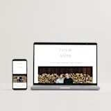 "In Love" - Wedding Thank You Postcards in Cotton by Vanessa Doyle - FREE Wedding Website
