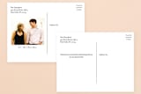 "float + celebrate" - Wedding Thank You Postcards in Celery by Float Paperie - Back of Card