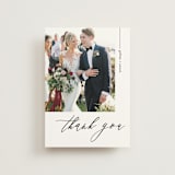 "Villa" - Wedding Thank You Postcards in Pearl by Chryssi Tsoupanarias - Front