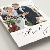 "Villa" - Wedding Thank You Postcards in Pearl by Chryssi Tsoupanarias - Detail