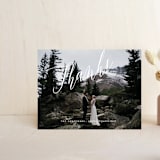 "Signed" - Wedding Thank You Postcards in Pearl by Roxy Cervantes - Front