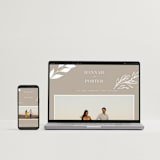 "Mystique" - Wedding Thank You Postcards in Linen by Ashley Rosenbaum - FREE Wedding Website