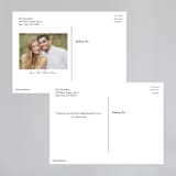 "English Countryside" - Wedding Thank You Postcards in Moss by Design Lotus - Back of Card