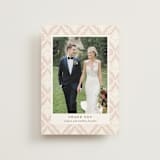 "French Roses" - Wedding Thank You Postcards in Blush by 2birdstone - Front