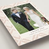 "French Roses" - Wedding Thank You Postcards in Blush by 2birdstone - Detail
