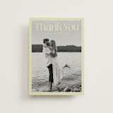 "News!" - Wedding Thank You Postcards in Kiwi by Claudia Orengo - Front