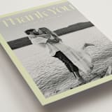 "News!" - Wedding Thank You Postcards in Kiwi by Claudia Orengo - Detail