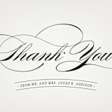 "Big City - Philadelphia" - Wedding Thank You Postcards in Light Taupe by Hooray Creative - Detail