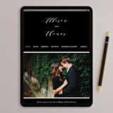 "Perspective" - Wedding Thank You Postcards in Noir by Kimberly FitzSimons - FREE Wedding Website