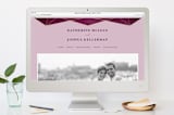 "Abstract Jewel" - Wedding Thank You Postcards in Amethyst by Rebecca Bowen - FREE Wedding Website