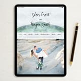 "Into the Woods" - Wedding Thank You Postcards in Forest by Elly - FREE Wedding Website