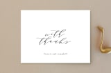 "Simple Elegance" - Wedding Thank You Postcards in Tuxedo by Phrosné Barwood - Front