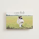 "Mountains" - Wedding Thank You Postcards in Ivory by Anastasia Makarova - Front