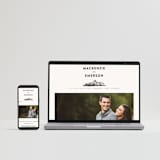 "Mountains" - Wedding Thank You Postcards in Ivory by Anastasia Makarova - FREE Wedding Website